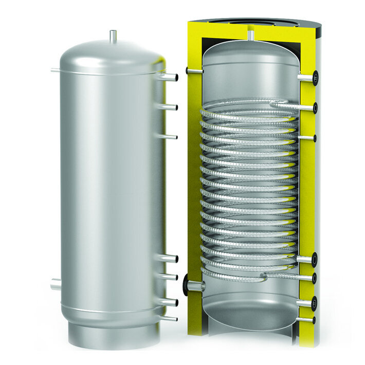 S-TANK HFWT 1000 - теплоаккумулятор напольный со змеевиком фото 2